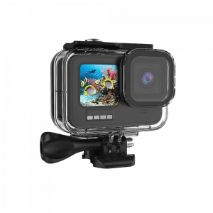 Kuptone Kit d'accessoires pour GoPro Hero 8 Paquet Comprend Boîtier  Etanche+Protecteur d'Ecran en Verre Trempé+Une Housse de Transport+Un  Manchon en